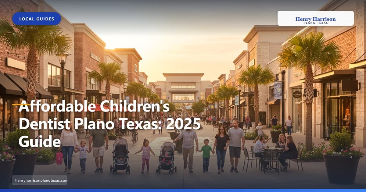 Affordable Children's Dentist Plano Texas: 2025 Guide - Henry Harrison Plano Texas