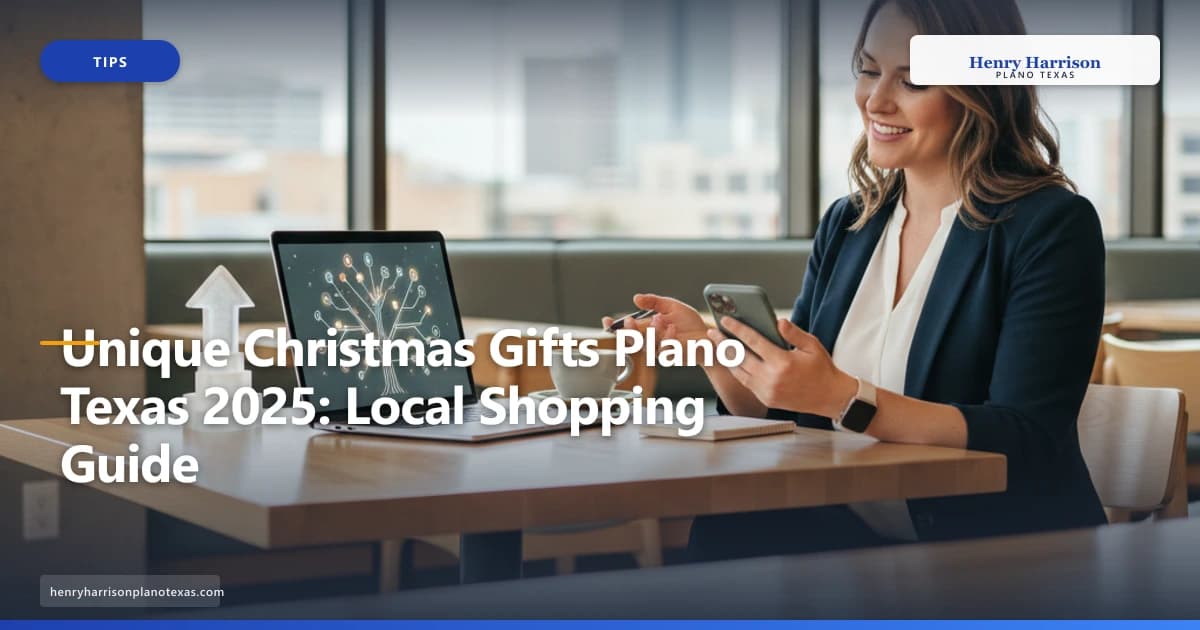 Unique Christmas Gifts Plano Texas 2025: Local Shopping Guide - Henry Harrison Plano Texas